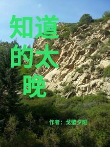知道的太晚还是知道得太晚